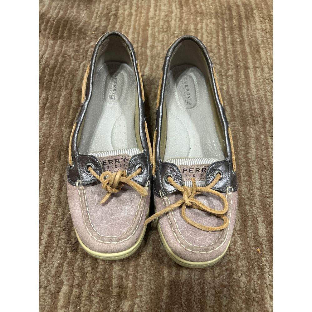 Sperry Top Sider Angelfish Mauve Boat Shoe - Size‎ 7M